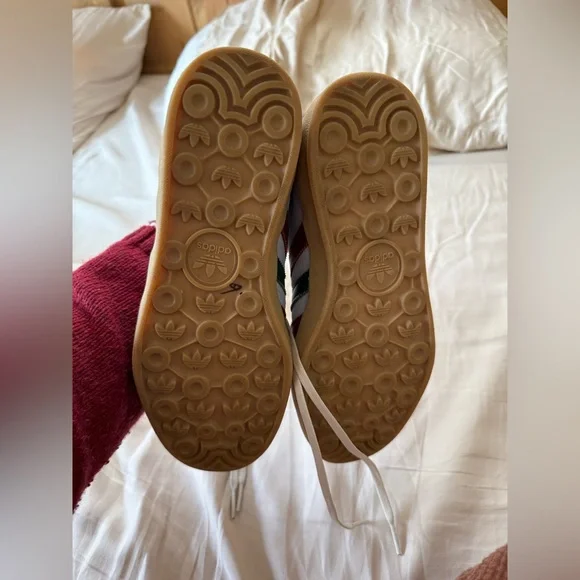 Adidas Gazelle Indoor Blue Dawn Collegiate Burgundy - Picture 5 of 7